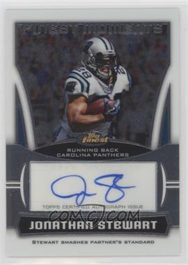 2010 Topps Finest - Finest Moments Autographs #FMA-JS - Jonathan Stewart