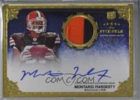 Rookie Patch Autograph - Montario Hardesty [Noted] #/40