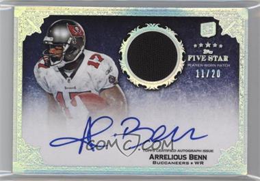 2010 Topps Five Star - [Base] - Rookie Autographed Patch Rainbow #162 - Rookie Patch Autograph - Arrelious Benn /20