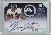 Rookie Patch Autograph - Ben Tate #/20