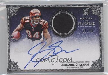 2010 Topps Five Star - [Base] #168 - Rookie Patch Autograph - Jermaine Gresham /90
