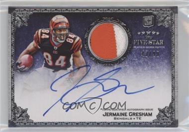 2010 Topps Five Star - [Base] #168 - Rookie Patch Autograph - Jermaine Gresham /90