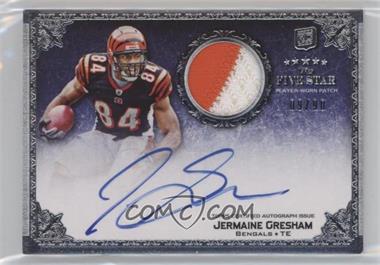 2010 Topps Five Star - [Base] #168 - Rookie Patch Autograph - Jermaine Gresham /90