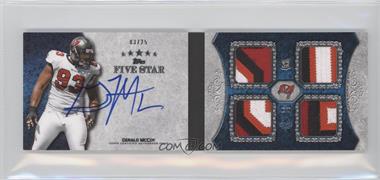 2010 Topps Five Star - Futures 4-Relic Autographed Book #4R-GM - Gerald McCoy /25
