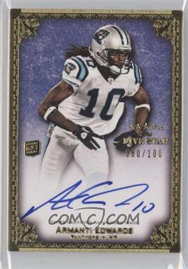 2010 Topps Five Star - Futures Autographs #A-AE - Armanti Edwards /100
