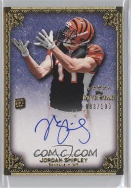 2010 Topps Five Star - Futures Autographs #A-JS - Jordan Shipley /100