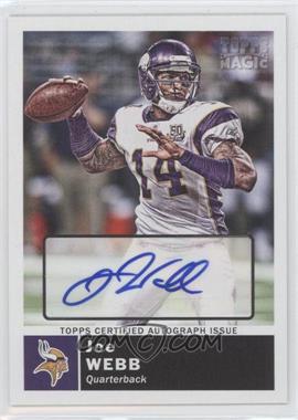 2010 Topps Magic - [Base] - Autographs #152 - Joe Webb