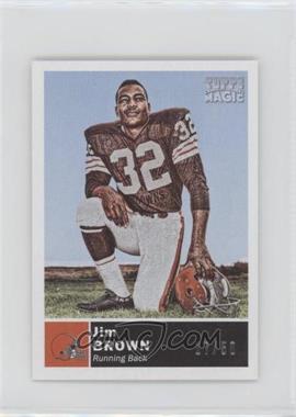 2010 Topps Magic - [Base] - Pigskin #205 - Jim Brown /50