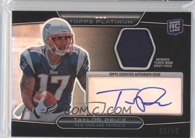 2010 Topps Platinum - Autographed Refractor Patch - Black #ARP-TP - Taylor Price /99