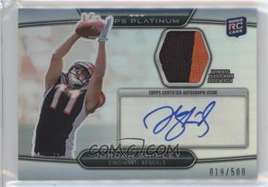 2010 Topps Platinum - Autographed Refractor Patch #ARP-JS - Jordan Shipley /500