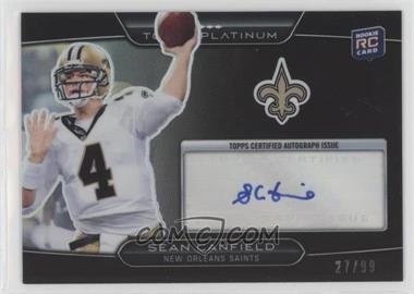 2010 Topps Platinum - [Base] - Black Refractor Rookie Autograph #21 - Sean Canfield /99