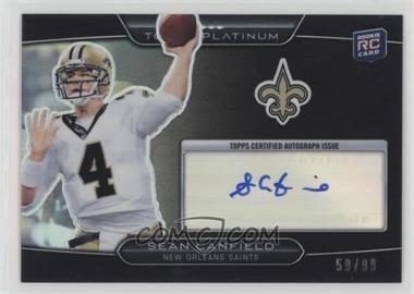 2010 Topps Platinum - [Base] - Black Refractor Rookie Autograph #21 - Sean Canfield /99