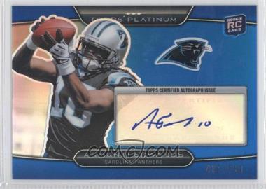 2010 Topps Platinum - [Base] - Blue Refractor Rookie Autograph #41 - Armanti Edwards /599