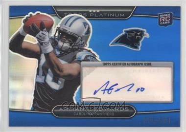 2010 Topps Platinum - [Base] - Blue Refractor Rookie Autograph #41 - Armanti Edwards /599