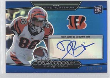 2010 Topps Platinum - [Base] - Blue Refractor Rookie Autograph #65 - Dezmon Briscoe /599