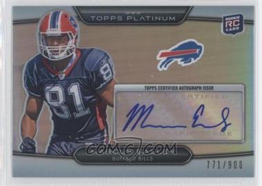 2010 Topps Platinum - [Base] - Refractor Rookie Autograph #125 - Marcus Easley /900