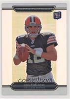 Colt McCoy #/999