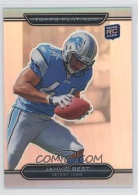 2010 Topps Platinum - [Base] - Refractor #157 - Jahvid Best /999