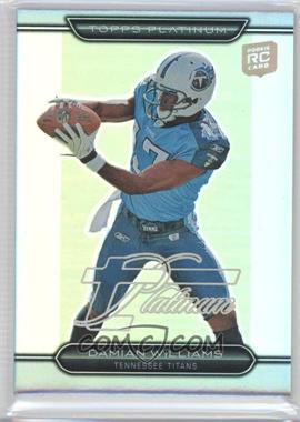 2010 Topps Platinum - [Base] - Rookie Variations #109 - Damian Williams