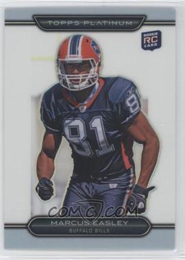 2010 Topps Platinum - [Base] - White Refractor #125 - Marcus Easley /499