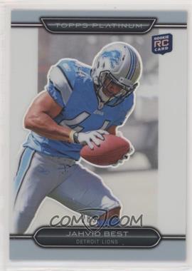 2010 Topps Platinum - [Base] - White Refractor #157 - Jahvid Best /499