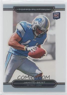 2010 Topps Platinum - [Base] - White Refractor #157 - Jahvid Best /499