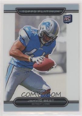 2010 Topps Platinum - [Base] - White Refractor #157 - Jahvid Best /499