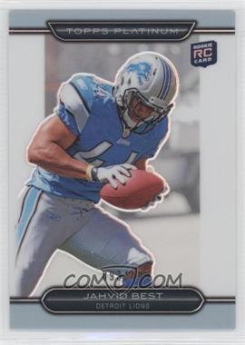 2010 Topps Platinum - [Base] - White Refractor #157 - Jahvid Best /499