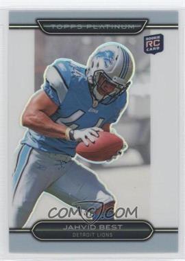 2010 Topps Platinum - [Base] - White Refractor #157 - Jahvid Best /499