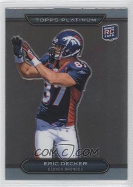 2010 Topps Platinum - [Base] #151 - Eric Decker