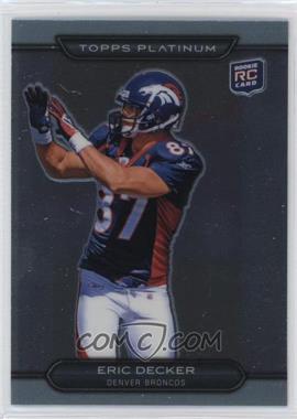 2010 Topps Platinum - [Base] #151 - Eric Decker