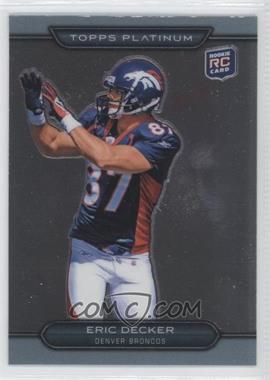 2010 Topps Platinum - [Base] #151 - Eric Decker