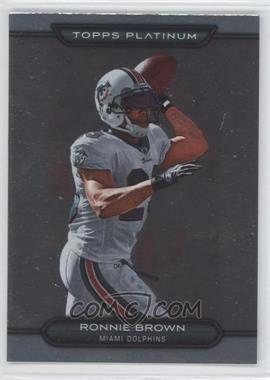 2010 Topps Platinum - [Base] #161 - Ronnie Brown