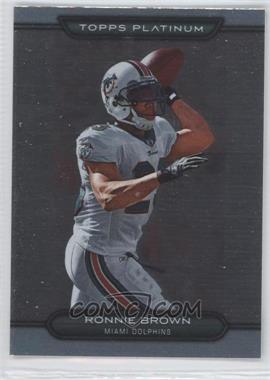 2010 Topps Platinum - [Base] #161 - Ronnie Brown