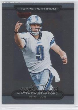 2010 Topps Platinum - [Base] #9 - Matthew Stafford