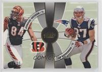 Jermaine Gresham, Rob Gronkowski #/25