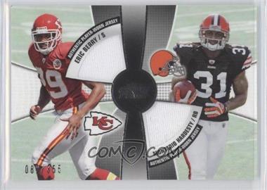 2010 Topps Prime - 2nd Quarter Combo Relics #2QR-BH - Eric Berry, Montario Hardesty /355