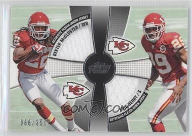 2010 Topps Prime - 2nd Quarter Combo Relics #2QR-MB - Dexter McCluster, Eric Berry /355