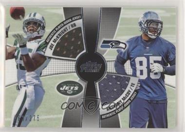 2010 Topps Prime - 2nd Quarter Combo Relics #2QR-MM - Joe McKnight, Anthony McCoy /275 [EX to NM]