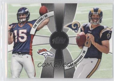 2010 Topps Prime - 2nd Quarter #2Q-1 - Tim Tebow, Sam Bradford