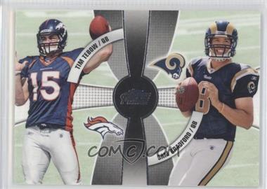 2010 Topps Prime - 2nd Quarter #2Q-1 - Tim Tebow, Sam Bradford