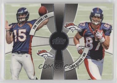 2010 Topps Prime - 2nd Quarter #2Q-24 - Tim Tebow, Eric Decker