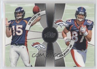 2010 Topps Prime - 2nd Quarter #2Q-24 - Tim Tebow, Eric Decker