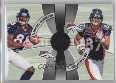 2010 Topps Prime - 2nd Quarter #2Q-25 - Demaryius Thomas, Eric Decker