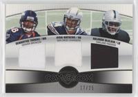 Demaryius Thomas, Ryan Mathews, Rolando McClain #/25