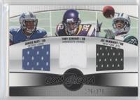 Jahvid Best, Toby Gerhart, Joe McKnight #/275