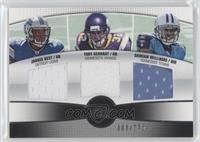 Jahvid Best, Toby Gerhart, Damian Williams #/275