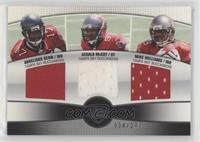 Arrelious Benn, Gerald McCoy, Mike Williams [Good to VG‑EX] #/2…