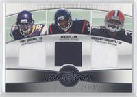 Toby Gerhart, Ben Tate, Montario Hardesty #/275