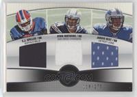 C.J. Spiller, Ryan Mathews, Jahvid Best #/275